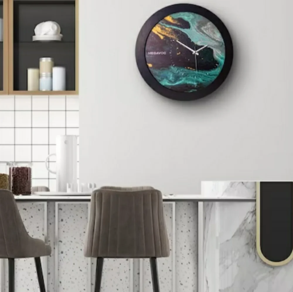 Unique Colorful Wall Clock 12